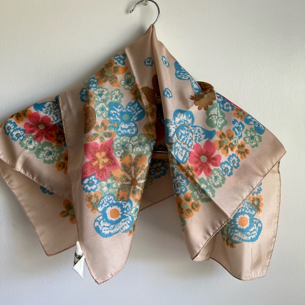 vintage head scarf